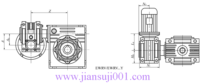 EWRV系列蝸輪蝸桿減速機(jī)