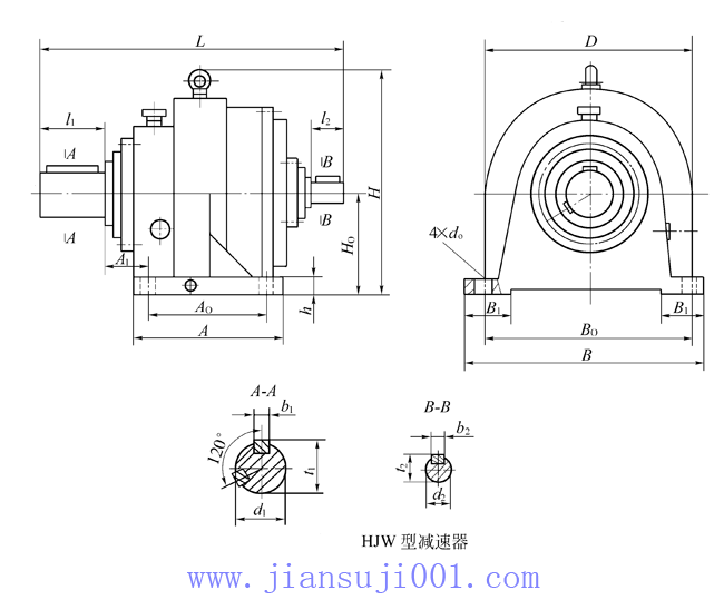 H型星輪減速機(jī)JB/T8712-1998