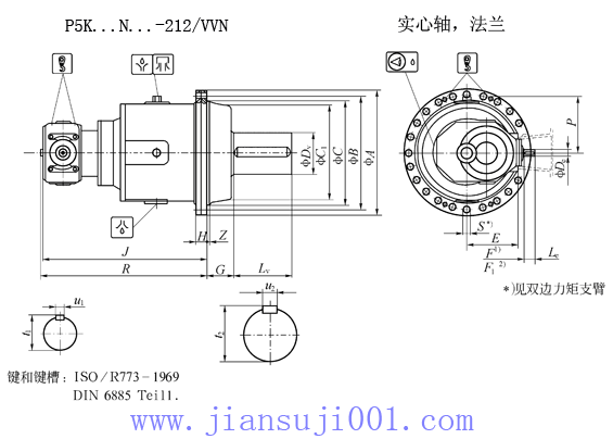 P系列行星齒輪減速機
