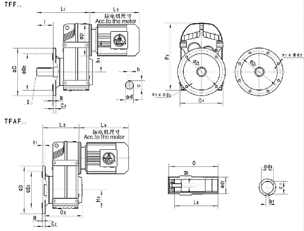 TFF��TFAFϵ��ƽ���Sб�X݆�p�ٙC�İ��b�ߴ�