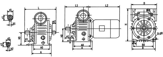 MB系列行星摩擦機(jī)械無級減速器