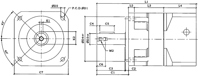 PHT行星式減速機
