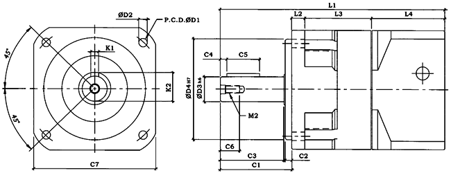 PHT行星式減速機