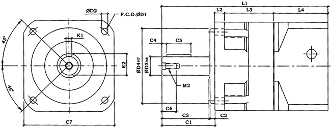 PHT行星式減速機