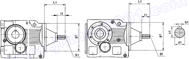 WK系列弧齒錐齒輪硬齒面減速機