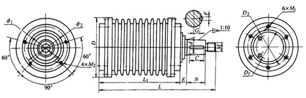 YGYϵ������ʽ�LͲ�����ஐ��늄әC���γߴ�