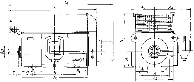 Y��YRϵ���������ஐ��늄�(d��ng)�C(j��)���μ����b�ߴ磨660V��